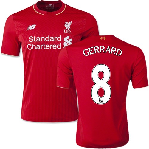 8 Steven Gerrard Liverpool FC Jersey 