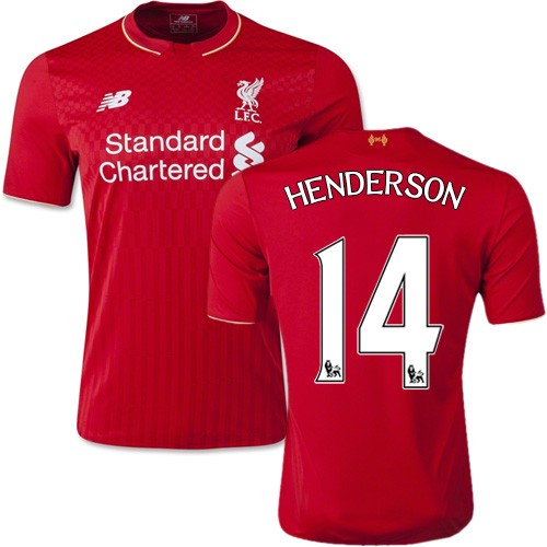 Jordan Henderson Liverpool FC Jersey 